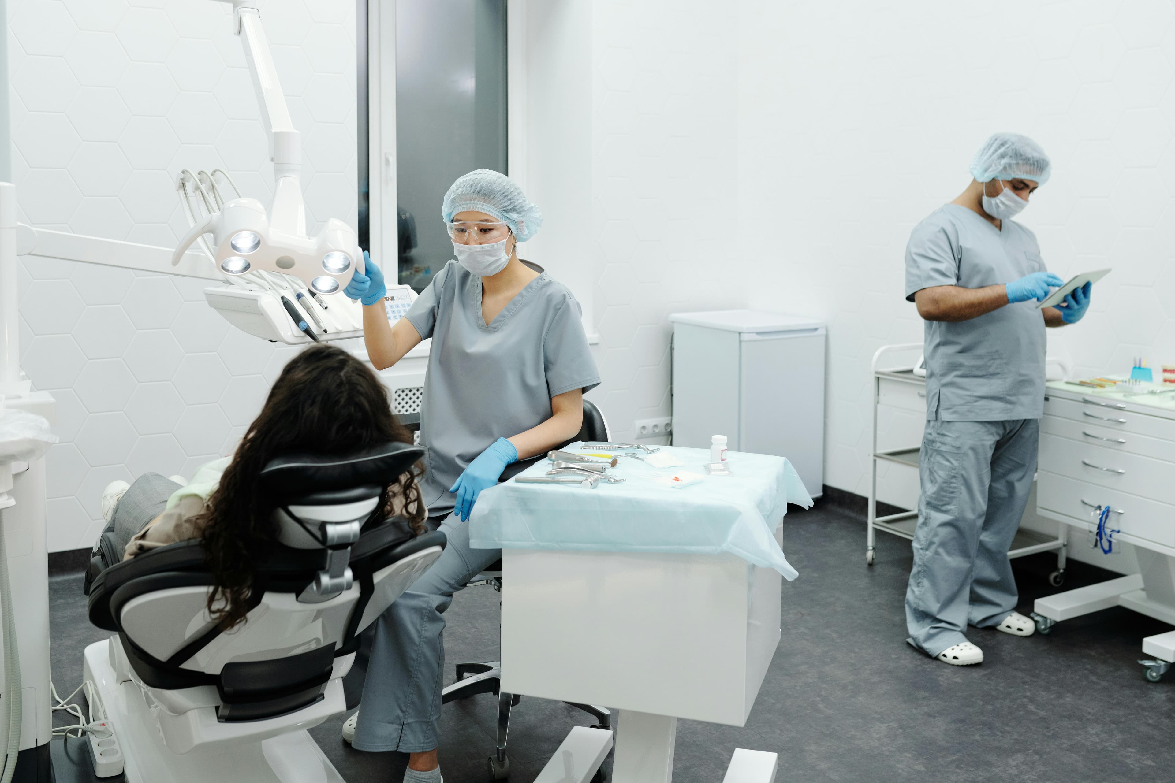 Empty dental clinic chair representing a no-show.
